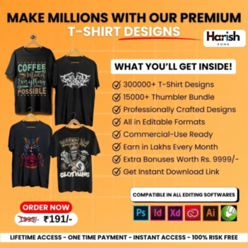 300k+ Premium T-shirts Design Collections