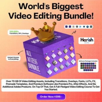 Biggest Video Editing Bundle - Ultimate Editing Pack